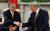 Ông Trump và Thủ tướng Hungary Viktor Orban gặp nhau sau Hội nghị thượng đỉnh NATO