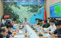 Họp khẩn triển khai các biện pháp ứng phó với áp thấp nhiệt đới và mưa lớn