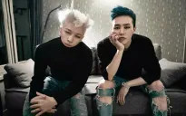G-Dragon ủng hộ concert solo của Taeyang