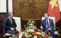 Chủ tịch nước Tô Lâm tiếp Đại sứ Trung Quốc nhân dịp kết thúc nhiệm kỳ công tác