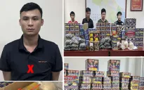 Phá đường dây mua bán pháo nổ xuyên quốc gia, thu giữ hơn 225kg pháo