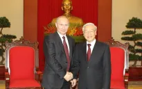 Lãnh đạo Nga gửi điện/thư chia buồn Tổng Bí thư Nguyễn Phú Trọng từ trần