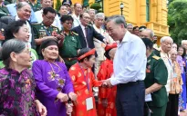 Chủ tịch nước: Người có công luôn phải được hưởng đầy đủ thành quả của sự nghiệp đổi mới