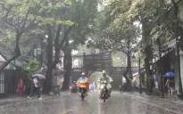 Mưa lớn ở Bắc Bộ kéo dài đến 24/7