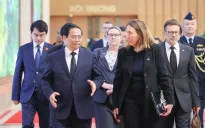 Thủ tướng Phạm Minh Chính tiếp Chủ tịch Thượng viện Australia