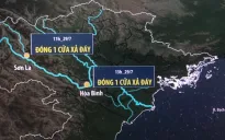 Hồ thủy điện Hòa Bình, Sơn La đóng cửa xả lũ