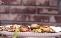 Làm món sò điệp áp chảo cùng salad quả bơ siêu ngon, hấp dẫn