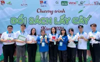 14 tấn sách, giấy được quy đổi trong Chương trình “Đổi sách lấy cây” năm 2024