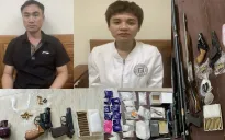Thanh Hóa: Bắt đôi nam nữ mua bán trái ma túy, mang súng đạn "phòng thân"
