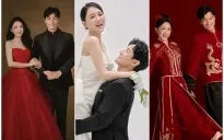 Trần Kiều Ân hạnh phúc trong loạt ảnh cưới với chú rể kém 9 tuổi