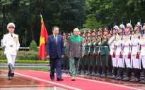 Chủ tịch nước Tô Lâm chủ trì lễ đón chính thức Tổng thống Timor Leste