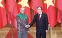 Chủ tịch Quốc hội Trần Thanh Mẫn hội kiến Tổng thống Timor Leste