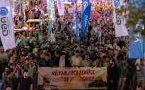 Hàng nghìn người dân Istanbul (Thổ Nhĩ Kỳ) tuần hành lên án vụ ám sát thủ lĩnh Hamas Haniyeh