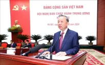 Tổng thống Nga Putin chúc mừng đồng chí Tô Lâm được bầu làm Tổng Bí thư