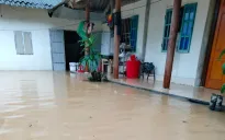 Yên Bái: Mưa rất lớn gây ngập úng, sạt lở đất