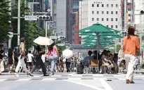 Nhật Bản ghi nhận 123 ca tử vong do sốc nhiệt ở thủ đô Tokyo trong tháng 7