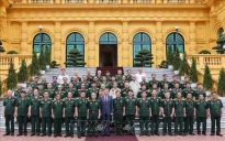 Tổng Bí thư, Chủ tịch nước Tô Lâm gặp mặt cựu chiến binh Sư đoàn 308