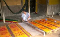 Nghề làm chiếu Cà Hom của người Khmer Trà Vinh là di sản văn hóa phi vật thể quốc gia