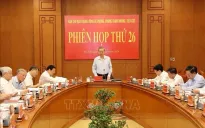 Tổng Bí thư, Chủ tịch nước chủ trì Phiên họp thứ 26 BCĐ Trung ương về phòng, chống tham nhũng, tiêu cực