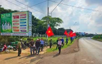 Đắk Lắk: Rực rỡ đường cờ Tổ quốc chào mừng Quốc khánh và Lễ hội sầu riêng