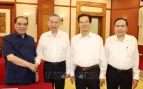 Tổng Bí thư, Chủ tịch nước gặp mặt các lãnh đạo, nguyên lãnh đạo Đảng, Nhà nước