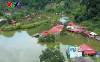 Nhiều bản đồng bào Thái tại Sơn La vẫn ngập sâu