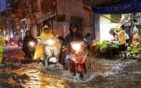 Bắc Bộ mưa rào và dông, có nơi trên 50 mm