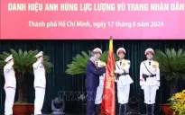 Tổng Bí thư, Chủ tịch nước trao tặng danh hiệu Anh hùng Lực lượng vũ trang cho Công an TP Hồ Chí Minh