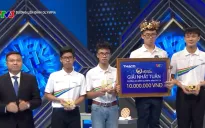 Đường lên đỉnh Olympia: Nam sinh Hà Nội chiến thắng thuyết phục với số điểm cao