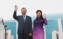 Tổng Bí thư, Chủ tịch nước Tô Lâm và Phu nhân lên đường thăm cấp Nhà nước tới Trung Quốc