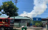 Cháy tại Khu công nghiệp dịch vụ Thủy sản Đà Nẵng