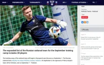 LĐBĐ Nga công bố danh sách sơ bộ 38 cầu thủ chuẩn bị cho giải LPBank Cup 2024