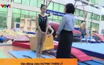 Buổi sáng với đội tuyển thể dục dụng cụ quốc gia
