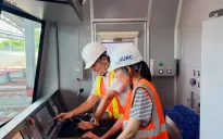 TP Hồ Chí Minh: Lái tàu người Việt Nam thực hành thực tế tàu Metro số 1