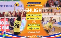Highlights | Expressway (Hàn Quốc) 2-3 ĐT Việt Nam | Vòng bảng VTV Ferroli Cup 2024