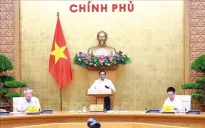 Thủ tướng chủ trì họp Chính phủ chuyên đề về xây dựng pháp luật