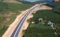 Khẩn trương hoàn thiện các hạng mục phụ cao tốc Diễn Châu - Bãi Vọt