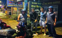 Bắt quả tang 2 đối tượng trộm cắp tài sản trong đêm