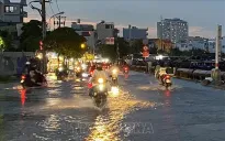 Đêm 31/8, Tây Nguyên và Nam Bộ tiếp tục có mưa to