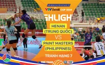 Highlights | Henan (Trung Quốc) vs Paint Masters (Philippines) | Tranh hạng 7 VTV Ferroli Cup 2024