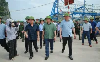 Phó Thủ tướng Trần Hồng Hà thị sát, kiểm tra chuẩn bị ứng phó bão số 3 tại Quảng Ninh, Hải Phòng