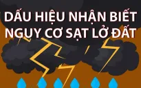 Dấu hiệu nhận biết nguy cơ sạt lở đất