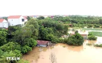 Hưng Yên phát lệnh báo động 2 trên tuyến đê tả sông Hồng