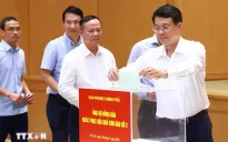 Văn phòng Chính phủ tổ chức phát động ủng hộ đồng bào bị thiệt hại do cơn bão số 3 gây ra
