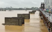Hà Nội: Lũ sông Bùi, sông Tích vượt báo động 3, cảnh báo ngập lụt mở rộng