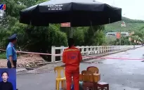 Một cầu dân sinh ở Tuyên Quang bị lũ cuốn trôi