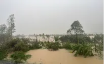 Hải Dương nâng mức báo động nước lũ trên sông Thái Bình