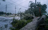 Francine suy yếu thành bão nhiệt đới sau khi đổ bộ vào bang Louisiana (Mỹ)