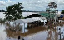 Lào cảnh báo khẩn cấp nguy cơ lũ lụt tại thủ đô Vientiane và thành phố Luang Prabang