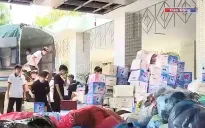 Cao Bằng phân bổ hơn 50 tấn hàng hóa tới các địa bàn bị lũ lụt và sạt lở
